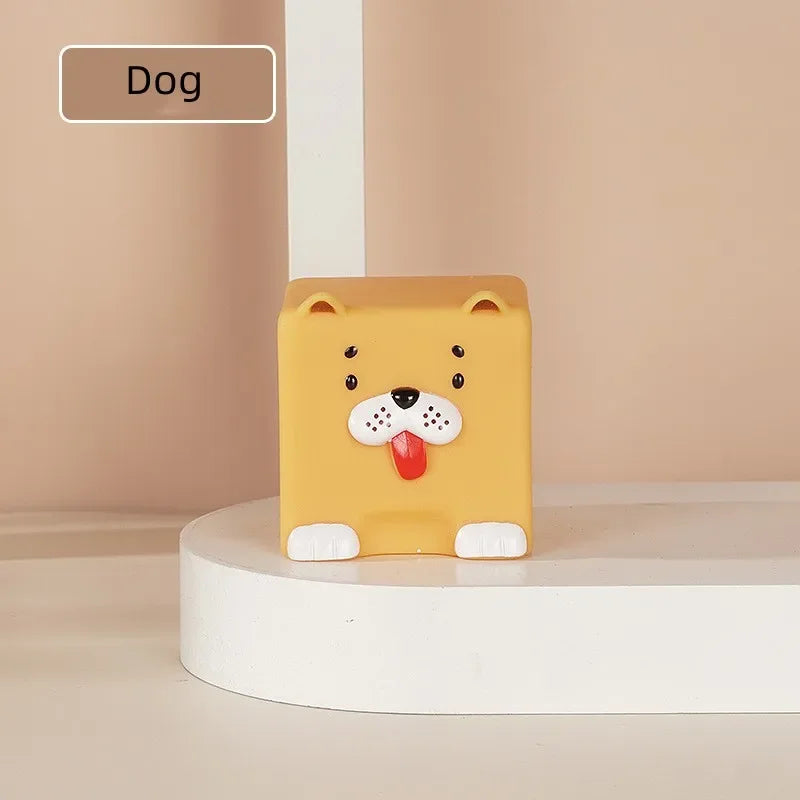 Bloques de Silicona con Animales (Set de 6) | Juguete de Desarrollo Sensorial | Libre de BPA